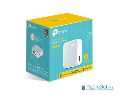 Маршрутизатор 3G/4G Портативный TP-Link TL-MR3020